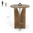 39.4" H Round Bar Table For Small Spaces