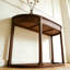Console de style chinois rétro simple brun