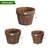 Edalene Wood Barrel Planter