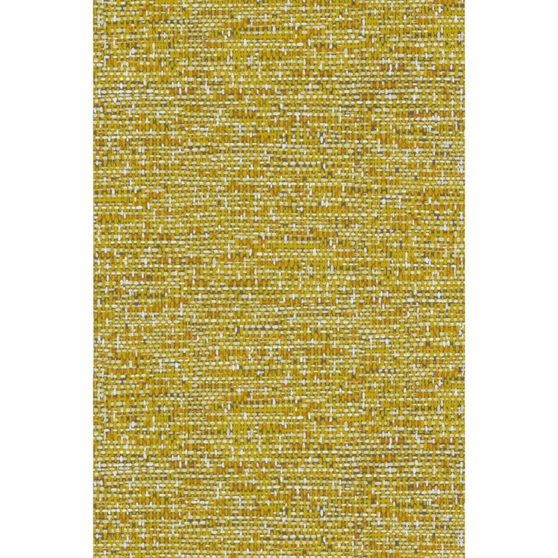 Foundation Tweed Abstract Wallpaper Roll, Mustard