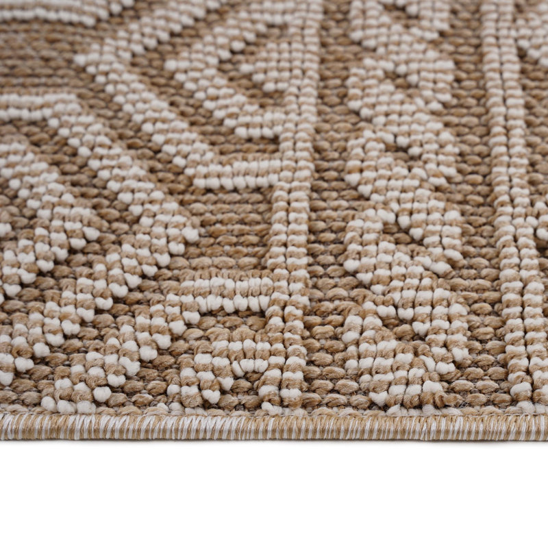 Traditional indoor/outdoor area rugs, Rectangle 5'3" x 7'6"