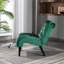 Fauteuil de salon en velours sans accoudoirs-765706690