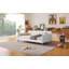 Twin Size Upholstered Daybed With 4 Support Legs-940371665