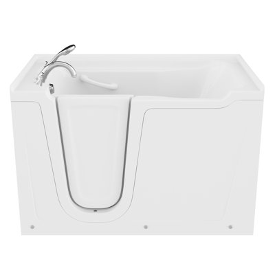 Therapeutic Tubs 36 in. x 60 in. Left Drain Quick Fill Walk-In Soaking Tub in White