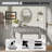 Luxury Makeup Vanity Desk, Oval Mirror, 3 Drawer Dressing Table, Jewelry Organizer, Elegant Console Table-243106440