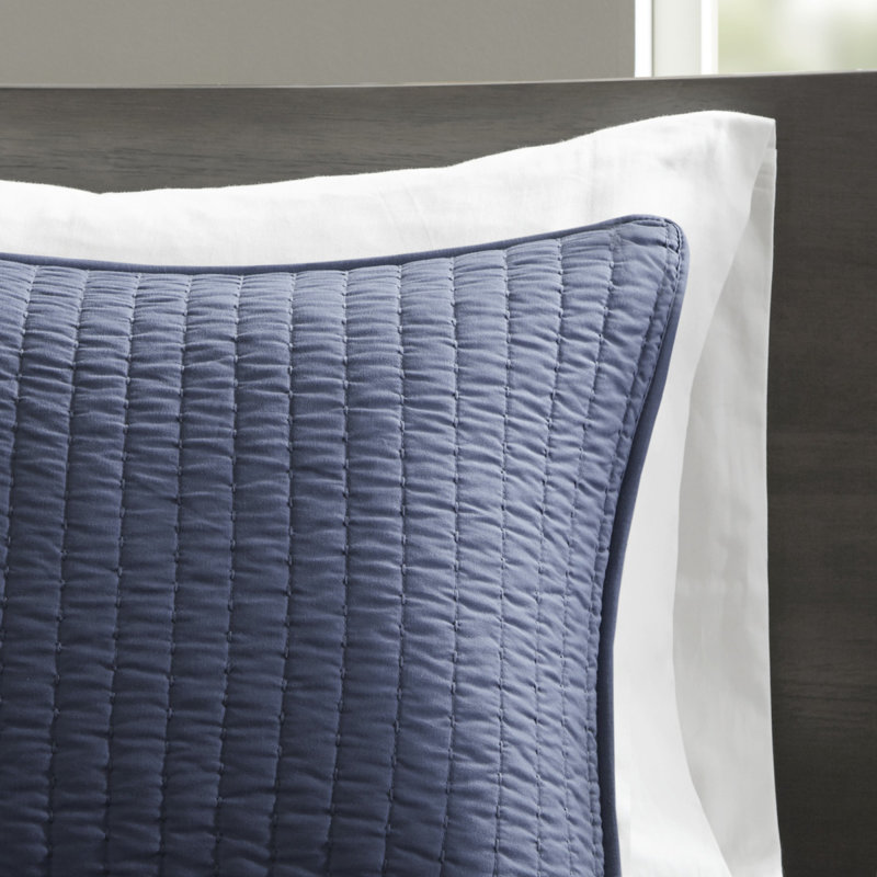 Premium Navy Bedding Sets, Soft Microfiber With Farmhouse Style, Versatile Year-round Use