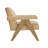 Navassa Vegan Leather Arm Chair-1749347816