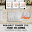 BBQ Access Door, 30W x 21H Inch Double Outdoor Kitchen Door