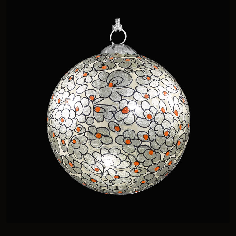 7.62cm Handmade Paper Plants & Flowers Bauble