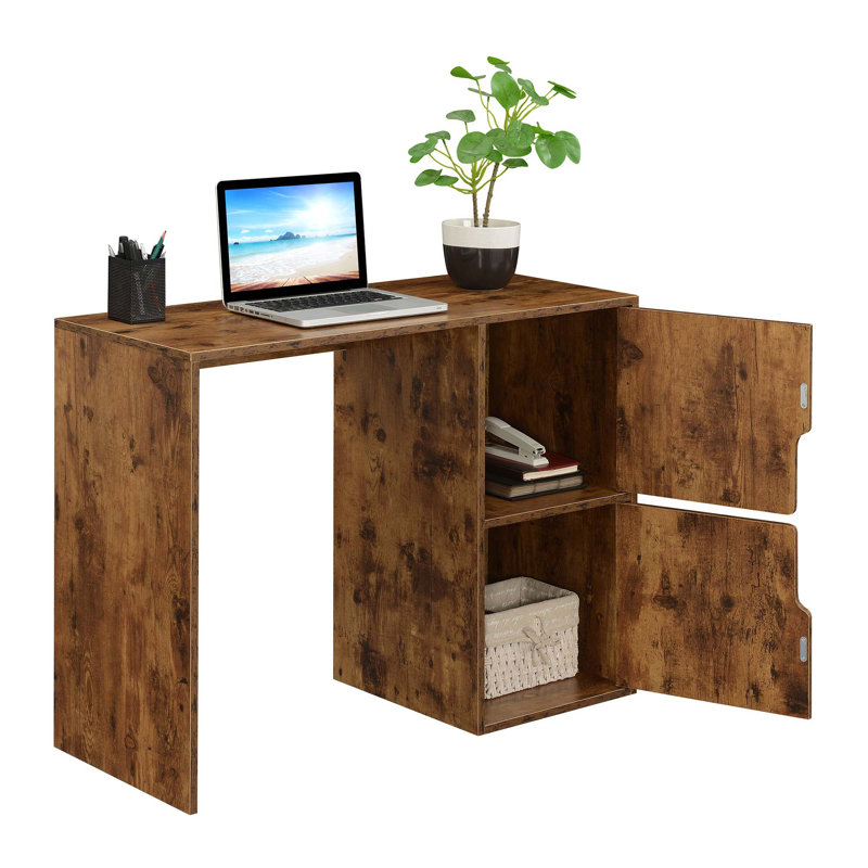Arballo Computer Desk, Barnwood