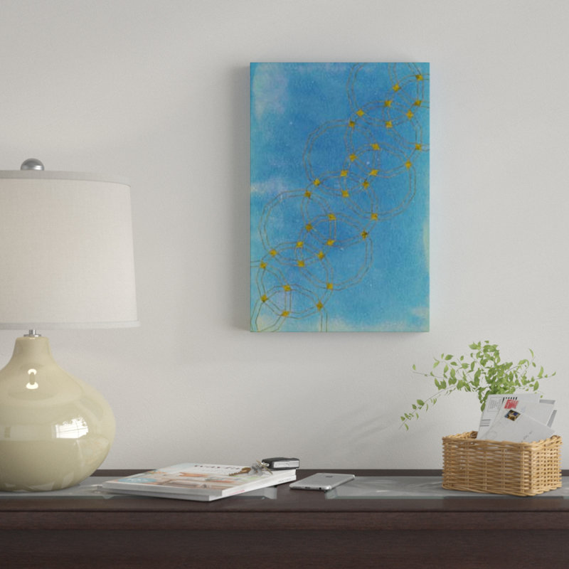 « continuation of code », reproduction d’impression sur toile, H 18 po x l 12 po x P 1,5 po, Pas de tapis, Toile tendue