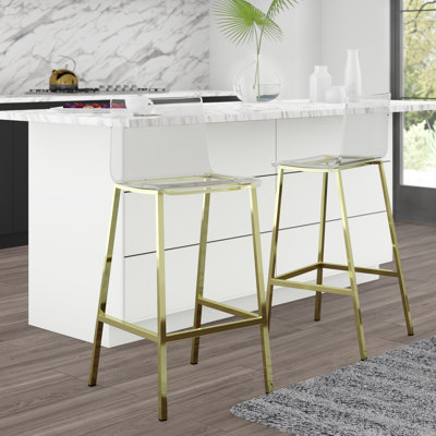 Cyrus Counter Stool with Metal Frame