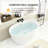 47-Inch Oval Acrylic Freestanding White Soaking Bathtub, Certified By CUPC