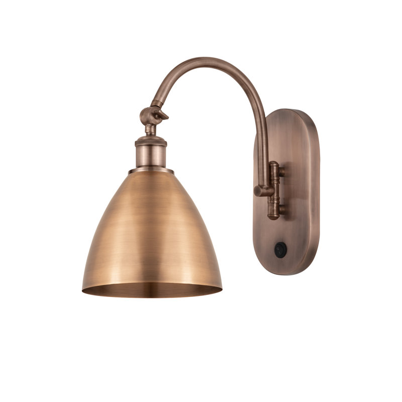 Amenda - cuivre antique - bras pivotant réglable, Yes, Antique Copper