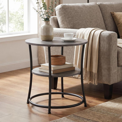 Table de bout avec rangement Rolande