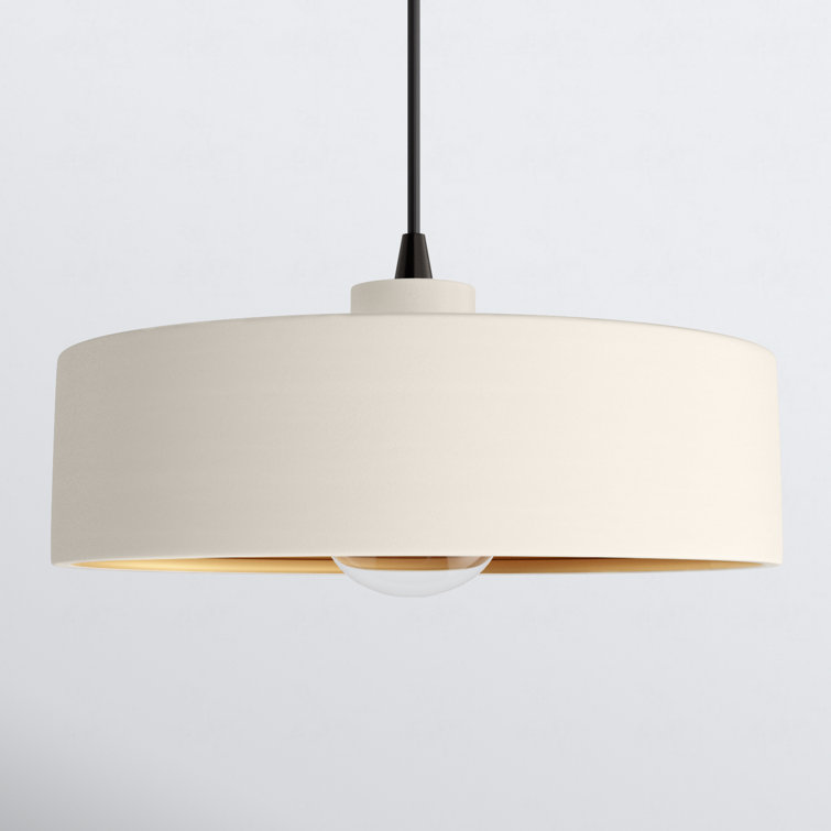 Colgate Single Light Ceramic Dimmable Pendant
