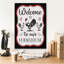 «Welcome To Our Farmhouse» par Elizabeth Tyndall, art mural sur toile-885435754