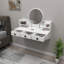 Dressing Table with Mirror Aanika-1949977890