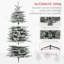 6.5FT Snow Flocked Artificial Christmas Tree