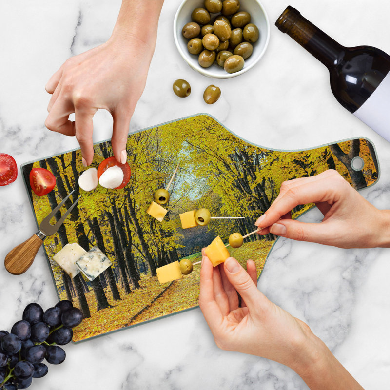 Planche à découper en verre trempé Ambesonne