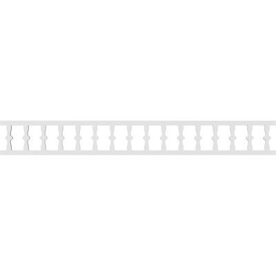 6"H x 5/8"P x 48"L El Dorado Architectural Grade PVC Running Trim