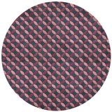 Aladdin Geometric Area Rug in Pink