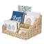 Provence Rattan Stationary Holder - Whitewash