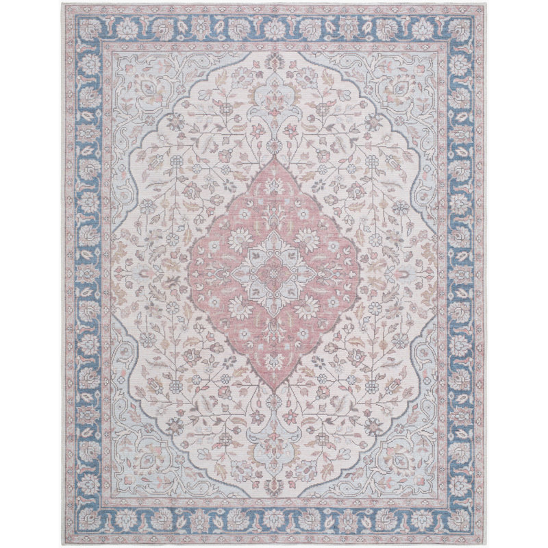 Tapis tissé à la machine Avra, Rectangle 7 pi 10 po x 10 pi
