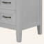 Meuble-lavabo 36 po avec lavabo, armoire de salle de bain avec tiroirs, structure solide et panneau de fibres à densité moyenne-484866273
