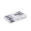Jeu de backgammon noir / blanc Kingston Seymour