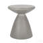 Table d'appoint d'extérieur en béton léger