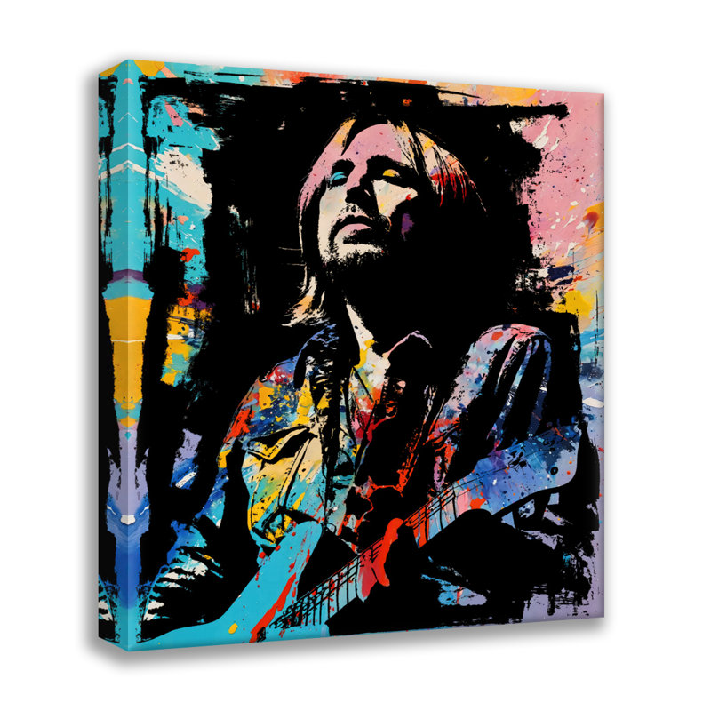 Sérigraphie Petty Giclee sur toile tendue avec châssis, H 24 po x l 20 po