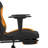 Gaming Chair with Footrest Fabric-712762741