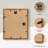 Picture Frame Wall Set with Polished Plexiglass-1831817293-1831817294