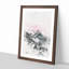 Pink Sky over the Mountain - Picture Frame Painting Print-56859280-56859281