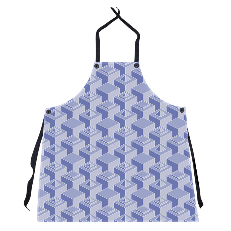 Tablier de gratte-ciels, Bleu/gris