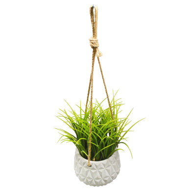 Plante de gazon artificielle 7" en pot