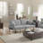 Folding Ottoman Sofa Bed With Stereo (Gray)