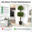 100 cm H Faux Tree Plant