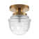 Brass Semi Flush Mount Ceiling Light