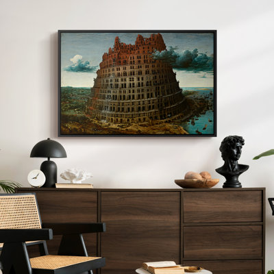 The Tower of Babel, c. 1568-Pieter Bruegel the Elder-Framed Gallery Wrapped Canvas