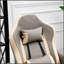 Fauteuil inclinable manuel confortable en similicuir, repose-pieds réglable et fonction d'inclinaison à 135 ° pour une détente ultime