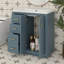 Meuble-lavabo de 30 po avec lavabo en céramique, 3 tiroirs et 2 portes-815283542
