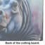 Hippopotamus Glass Cutting Board Large