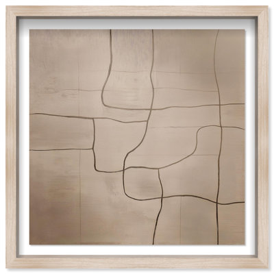 Oliver Gal Surface Stories Abstract - Luxury Shadowbox Framed Wall Art