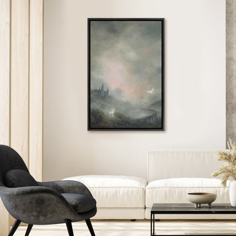 Art mural encadré abstrait rétro antique classique pour chambre à coucher, H 24 po x l 16 po, Noir