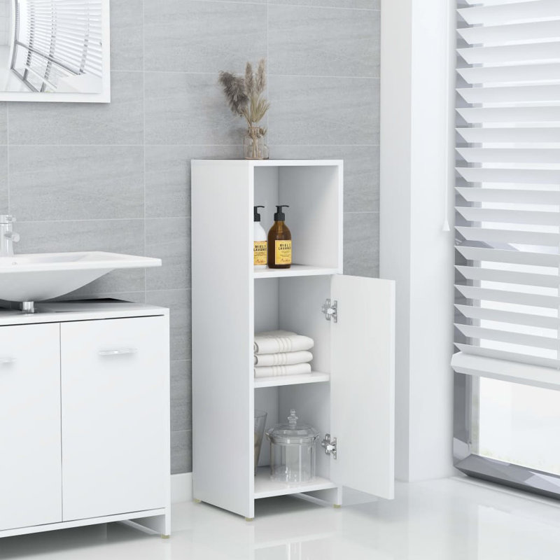 Avroham Bathroom Cabinet, White