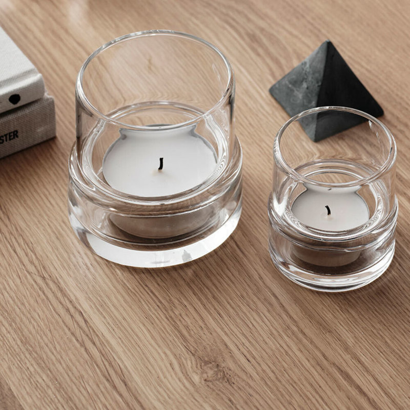 Tou Votive petit, 2.8" H x 2.6" W x 2.6" D