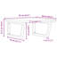 Arianah 60cm Solid Wood Bathroom Vanity Top-436191482