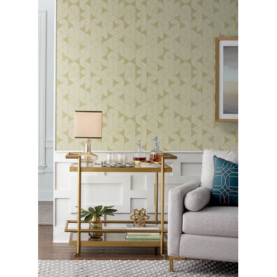 Fairbank Linen Geometric Wallpaper